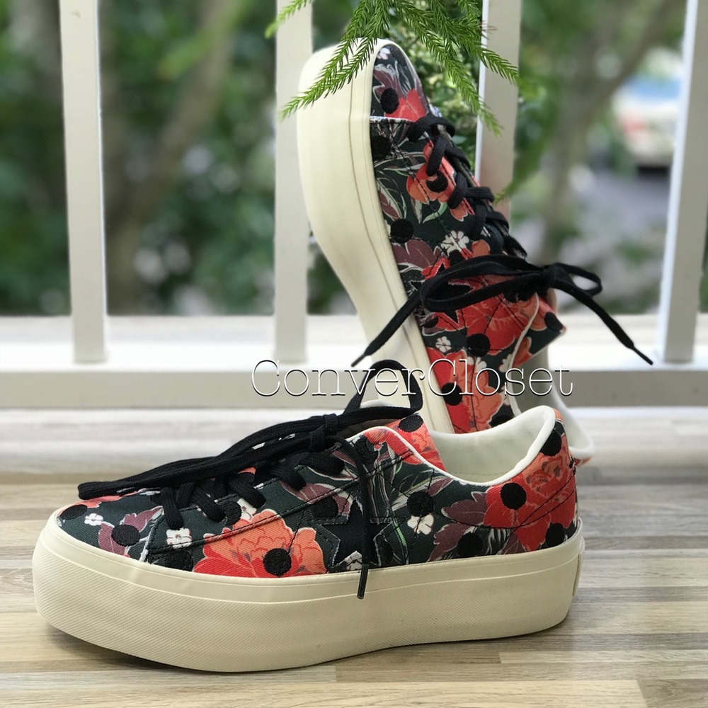 NWT Converse One Star Platform OX Nectarine W AUTH - Picture 5 of 7